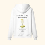 Portraits de Famille Liquid The Hoodie French 75 Off White Heavy Cotton Back