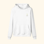 Portraits de Famille Liquid The Hoodie French 75 Off White Heavy Cotton Front