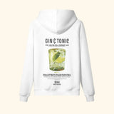 Portraits de Famille Liquid The Hoodie Gin & Tonic Off White Heavy Cotton Back