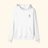 Portraits de Famille Liquid The Hoodie Gin & Tonic Off White Heavy Cotton Front