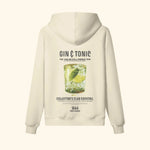 Portraits de Famille Liquid The Hoodie Gin & Tonic Pastel Beige Heavy Cotton Back