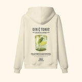 Portraits de Famille Liquid The Hoodie Gin & Tonic Pastel Beige Heavy Cotton Back