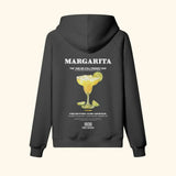 Portraits de Famille Liquid The Hoodie Margarita Midnight Black Heavy Cotton Back