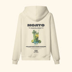 Portraits de Famille Liquid The Hoodie Mojito Pastel Beige Heavy Cotton Back
