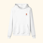 Portraits de Famille Liquid The Hoodie Negroni Off White Heavy Cotton Front