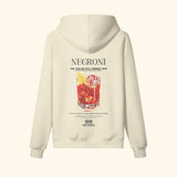 Portraits de Famille Liquid The Hoodie Negroni Pastel Beige Heavy Cotton Back