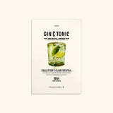 Portraits de Famille Liquid The Postcard Gin & Tonic Matte Paper Front