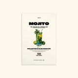 Portraits de Famille Liquid The Postcard Mojito Matte Paper Front