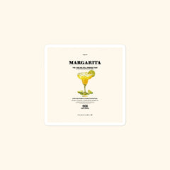 Portraits de Famille Liquid The Sticker Margarita 3x3 High Opacity Durable Front