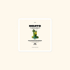 Portraits de Famille Liquid The Sticker Mojito 3x3 High Opacity Durable Front