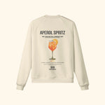 Portraits de Famille Liquid The Sweatshirt Aperol Spritz Pastel Beige Heavy Cotton Back