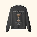Portraits de Famille Liquid The Sweatshirt Espresso Martini Midnight Black Heavy Cotton Back