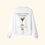 Portraits de Famille Liquid The Sweatshirt Espresso Martini Off White Heavy Cotton Back