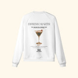 Portraits de Famille Liquid The Sweatshirt Espresso Martini Off White Heavy Cotton Back