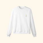 Portraits de Famille Liquid The Sweatshirt French 75 Off White Heavy Cotton Front