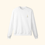 Portraits de Famille Liquid The Sweatshirt French 75 Off White Heavy Cotton Front