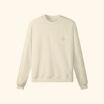 Portraits de Famille Liquid The Sweatshirt French 75 Pastel Beige Heavy Cotton Front