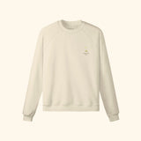 Portraits de Famille Liquid The Sweatshirt French 75 Pastel Beige Heavy Cotton Front