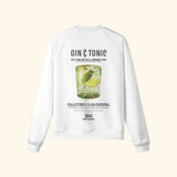 Portraits de Famille Liquid The Sweatshirt Gin & Tonic Off White Heavy Cotton Back