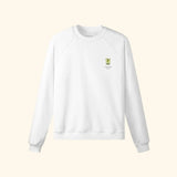 Portraits de Famille Liquid The Sweatshirt Gin & Tonic Off White Heavy Cotton Front