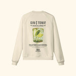 Portraits de Famille Liquid The Sweatshirt Gin & Tonic Pastel Beige Heavy Cotton Back