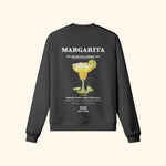 Portraits de Famille Liquid The Sweatshirt Margarita Midnight Black Heavy Cotton Back