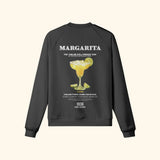 Portraits de Famille Liquid The Sweatshirt Margarita Midnight Black Heavy Cotton Back