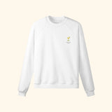 Portraits de Famille Liquid The Sweatshirt Margarita Off White Heavy Cotton Front