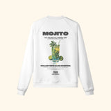 Portraits de Famille Liquid The Sweatshirt Sangria Off White Heavy Cotton Back