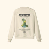 Portraits de Famille Liquid The Sweatshirt Sangria Pastel Beige Heavy Cotton Back