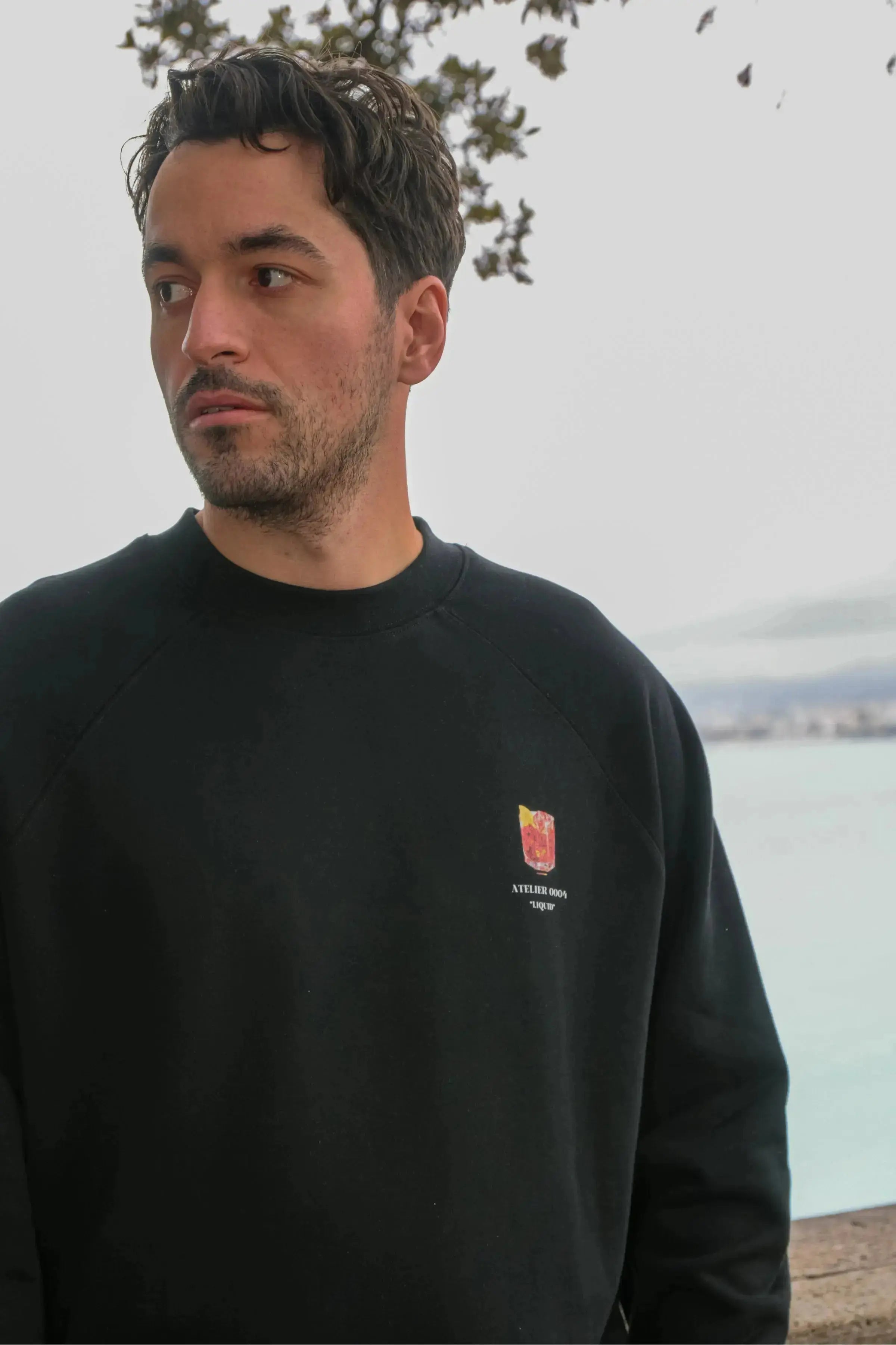 Portraits de Famille Liquid The Sweatshirt Negroni Model 2