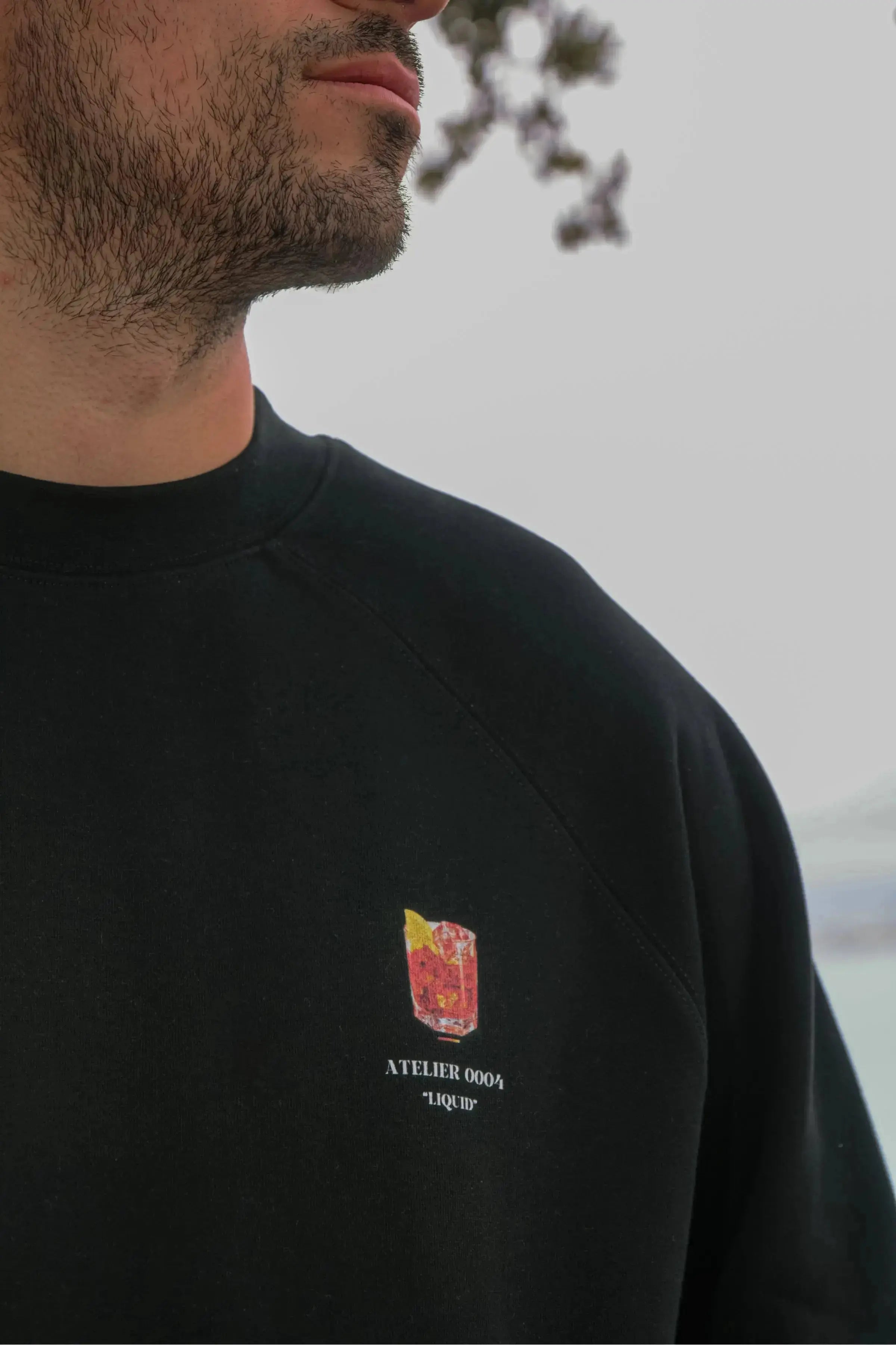 Portraits de Famille Liquid The Sweatshirt Negroni Model 6