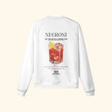 Portraits de Famille Liquid The Sweatshirt Negroni Off White Heavy Cotton Back