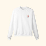 Portraits de Famille Liquid The Sweatshirt Negroni Off White Heavy Cotton Front