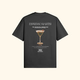 Portraits de Famille Liquid The Tee Espresso Martini Midnight Black Heavy Cotton Back
