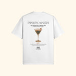Portraits de Famille Liquid The Tee Espresso Martini Off White Heavy Cotton Back