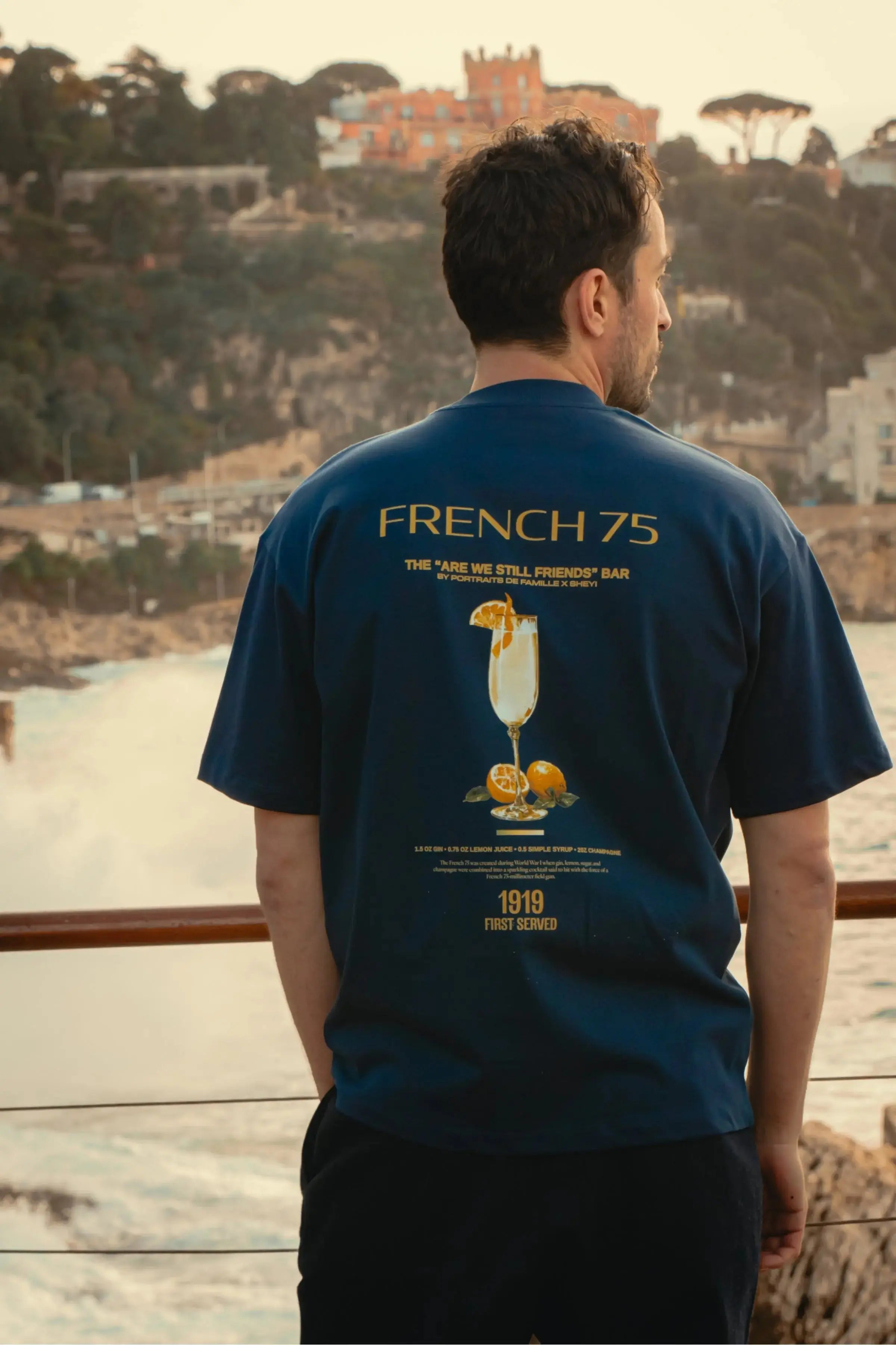 Portraits de Famille Liquid The Tee French 75 Model 6