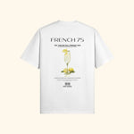 Portraits de Famille Liquid The Tee French 75 Off White Heavy Cotton Back