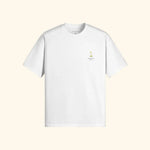 Portraits de Famille Liquid The Tee French 75 Off White Heavy Cotton Back Front