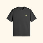 Portraits de Famille Liquid The Tee Gin & Tonic Midnight Black Heavy Cotton Front