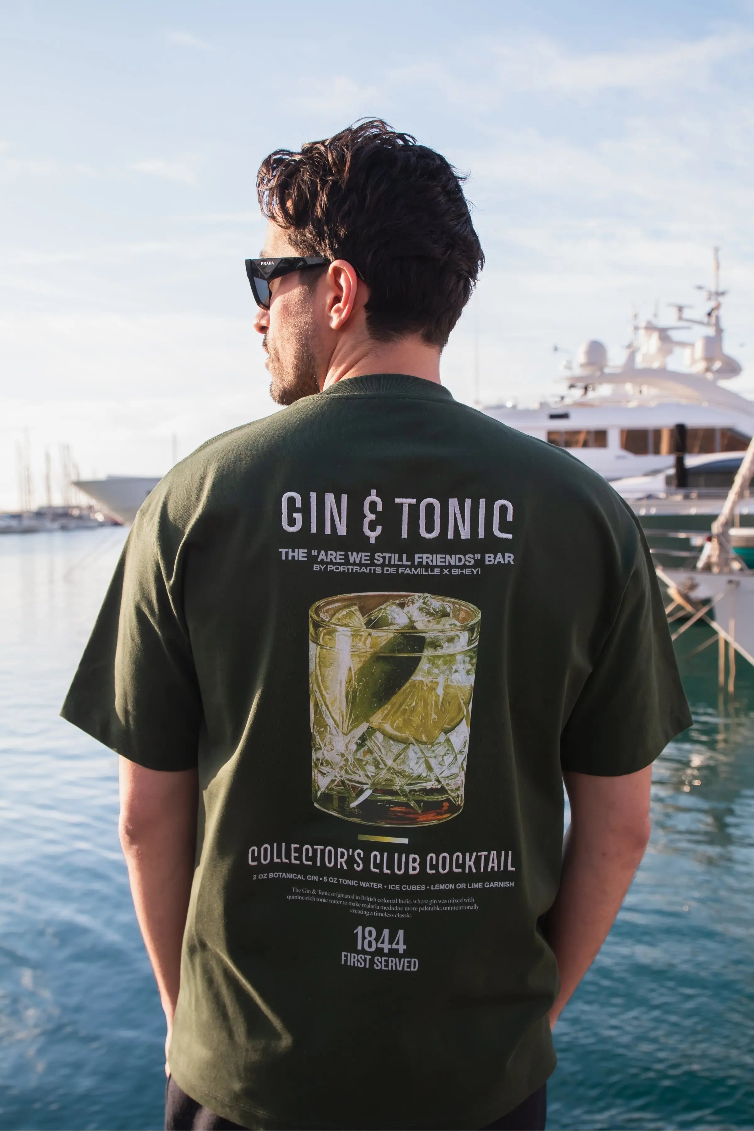 Portraits de Famille Liquid The Tee Gin & Tonic Model 1