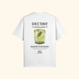 Portraits de Famille Liquid The Tee Gin & Tonic Off White Heavy Cotton Back