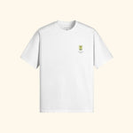 Portraits de Famille Liquid The Tee Gin & Tonic Off White Heavy Cotton Front