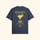 Portraits de Famille Liquid The Tee Margarita Harbor Blue Heavy Cotton Back