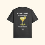 Portraits de Famille Liquid The Tee Margarita Midnight Black Heavy Cotton Back