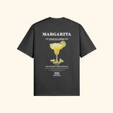 Portraits de Famille Liquid The Tee Margarita Midnight Black Heavy Cotton Back