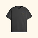Portraits de Famille Liquid The Tee Margarita Midnight Black Heavy Cotton Front