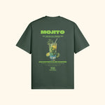 Portraits de Famille Liquid The Tee Mojito Forest Green Heavy Cotton Back