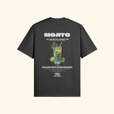 Portraits de Famille Liquid The Tee Mojito Midnight Black Heavy Cotton Back