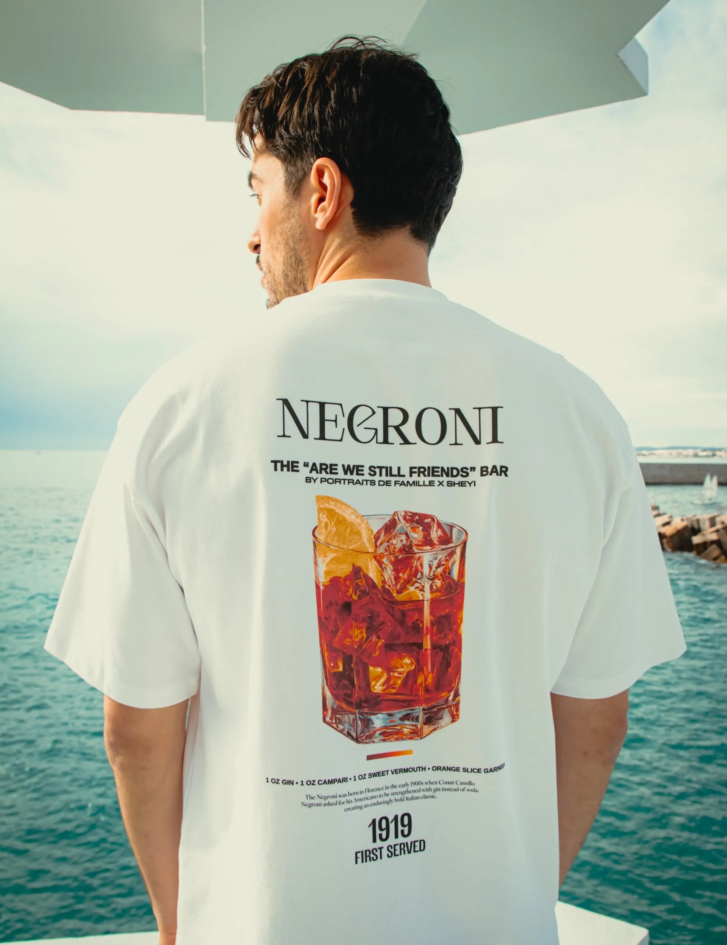 Portraits de Famille Liquid The Tee Negroni Model 1
